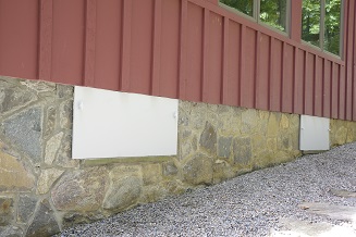 Airtight crawl space doors in Bristow