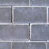 A diagonal stair-step crack found along a foundation wall in a Lorton home